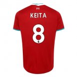 Maillot Liverpool NO.8 Keita 1ª 2020-21 Rouge