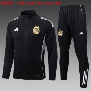 Enfant Survetement Argentine 2026-27 Noir