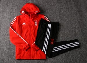 Coupe Vent Conjunto Complet Juventus 2019-20 Rouge Noir