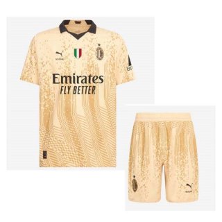 Maillot AC Milan 4ª Enfant 2022-23 Jaune