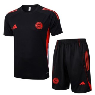 Maillot Entrainement Bayern Munich Ensemble Complet 2025-26 Noir 3