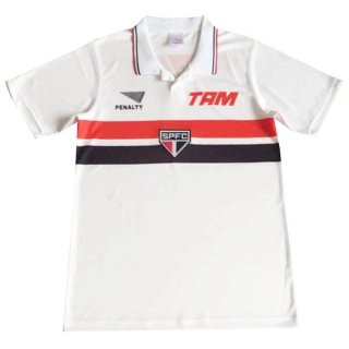 Thailande Maillot São Paulo PENALTY 1ª Retro 1994 Blanc