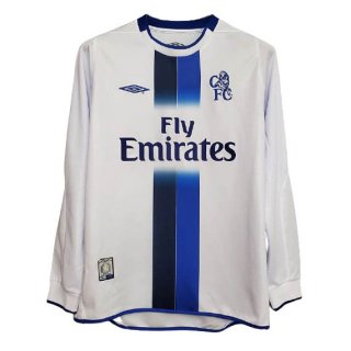 Maillot Chelsea 2ª ML Retro 2003 2005 Blanc