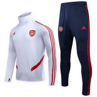 Survetement Arsenal 2019-20 Blanc Noir Survetement Arsenal 2019-20 Blanc Noir