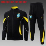 Enfant Survetement Brésil 2026-27 Noir 2 Enfant Survetement Brésil 2026-27 Noir 2