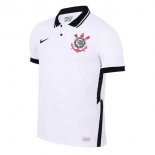 Thailande Maillot Corinthians Paulista 1ª 2020-21 Blanc