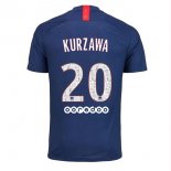 Maillot Paris Saint Germain NO.20 Kurzawa 1ª 2019-20 Bleu