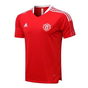 Entrainement Manchester United Ensemble Complet 2022 Rouge Noir