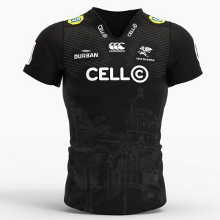 Thailande Maillot Sharks 1ª 2018 Noir Thailande Maillot Sharks 1ª 2018 Noir