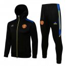 Sweat Shirt Capuche Manchester United 2021-22 Noir