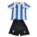 Maillot Argentine 1ª Enfant 1986 Bleu Blanc