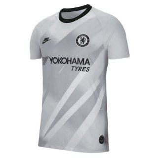 Thailande Maillot Chelsea Gardien 2019-20 Gris