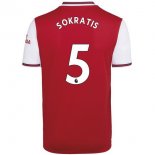 Maillot Arsenal NO.5 Sokratis 1ª 2019-20 Rouge