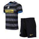 Maillot Inter Milan 3ª Enfant 2020-21 Gris