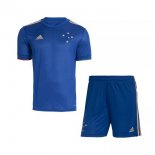 Maillot Cruzeiro 1ª Enfant 2021-22 Bleu