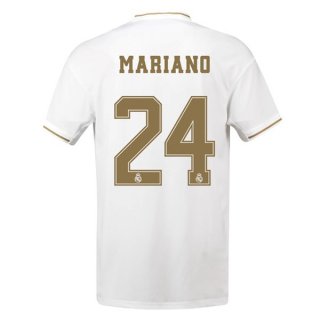 Maillot Real Madrid NO.24 Mariano 1ª 2019-20 Blanc