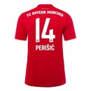 Maillot Bayern Munich NO.14 Perisic 1ª 2019-20 Rouge