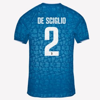 Maillot Juventus NO.2 Sciglio 3ª 2019-20 Bleu Maillot Juventus NO.2 Sciglio 3ª 2019-20 Bleu