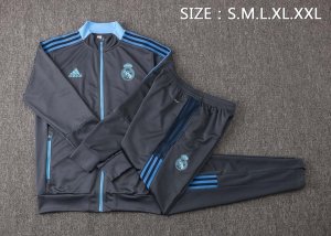 Survetement Real Madrid 2022 Gris Bleu