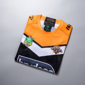 Thailande Maillot Wests Tigers 1ª 2018 Noir