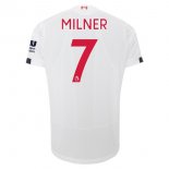 Maillot Liverpool NO.7 Milner 2ª 2019-20 Blanc