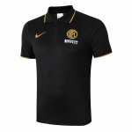 Polo Inter Milan 2019-20 Jaune Noir Polo Inter Milan 2019-20 Jaune Noir