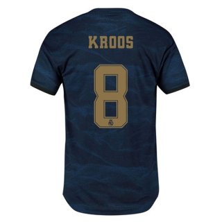 Maillot Real Madrid NO.8 Kroos 2ª 2019-20 Bleu