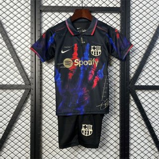 Maillot Barcelone Special Edition Enfant 2025-26 Bleu Maillot Barcelone Special Edition Enfant 2025-26 Bleu