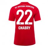 Maillot Bayern Munich NO.22 Gnabry 2ª 2019-20 Blanc