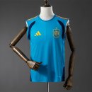 Thailande Maillot Espagne Training Sin Mangas 2026 Bleu