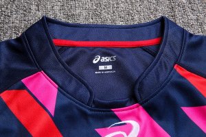 Thailande Maillot Stade Français Paris 1ª 2017 2018 Bleu