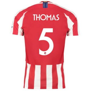 Thailande Maillot Atletico Madrid NO.5 Thomas 1ª 2019-20 Rouge