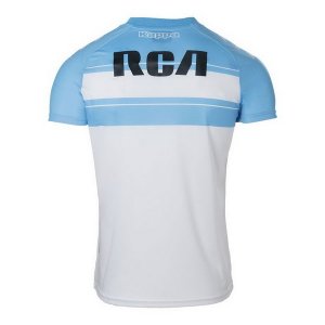 Thailande Maillot Racing Club 1ª 100th Blanc Bleu