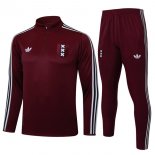 Sweatshirt Ajax 2025-26 Rouge 5  Sweatshirt Ajax 2025-26 Rouge 5