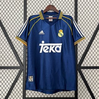 Thailande Maillot Real Madrid 3ª Retro 1998 2000 Thailande Maillot Real Madrid 3ª Retro 1998 2000