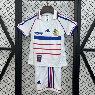 Maillot France 2ª Enfant Retro 1998 Maillot France 2ª Enfant Retro 1998