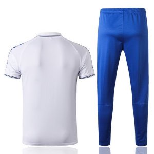 Polo Conjunto Complet Chelsea 2019-20 Blanc Bleu