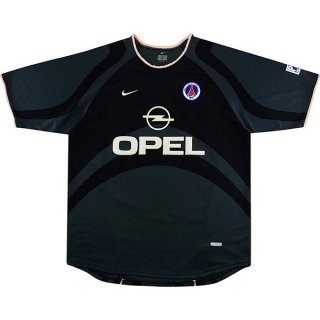 Thailande Maillot Paris Saint Germain 3ª Retro 2001 Noir