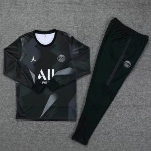 Survetement Paris Saint Germain 2019-20 Noir Gris