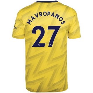 Maillot Arsenal NO.27 Mavropanos 2ª 2019-20 Jaune