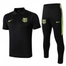 Polo Barcelone Conjunto Complet 2019-20 Noir Vert