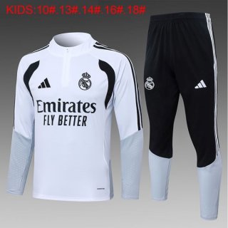 Enfant Training Top Real Madrid 2026-27 Blanc 5