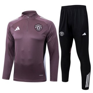 Sweatshirt Manchester United 2025-26 Purpura 5 Sweatshirt Manchester United 2025-26 Purpura 5