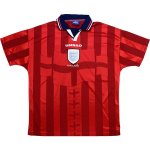 Thailande Maillot Angleterre 2ª Retro 1998 Rouge Thailande Maillot Angleterre 2ª Retro 1998 Rouge