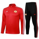 Sweatshirt Manchester United 2025-26 Rouge 5