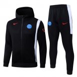 Coupe Vent Capuche PSG 2026-27 Noir Coupe Vent Capuche PSG 2026-27 Noir