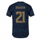 Maillot Real Madrid NO.21 Brahim 2ª 2019-20 Bleu