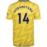 Maillot Arsenal NO.14 Aubameyang 2ª 2019-20 Jaune