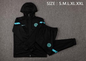 Sweat Shirt Capuche Inter Milan 2022 Noir