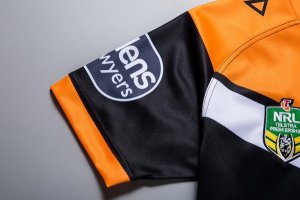 Thailande Maillot Wests Tigers 1ª 2018 Noir